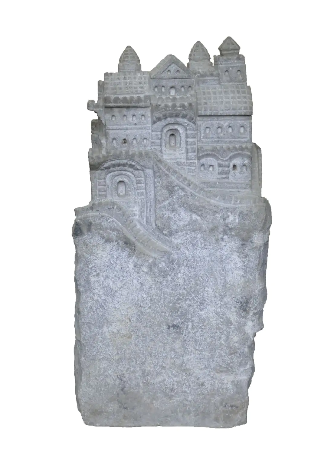  Product image 1 of the product “Castle on the rock as sample, 80cm Height, Natural stone, Riverstone ”